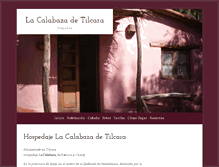 Tablet Screenshot of calabazatilcara.com.ar